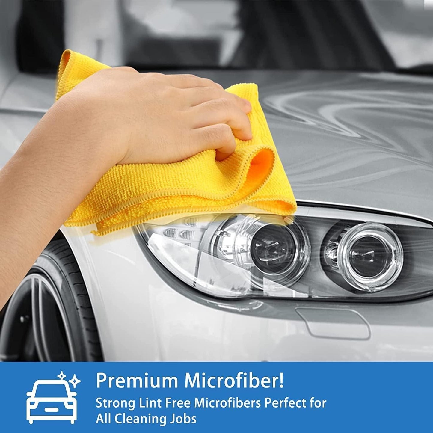 Multipurpose Car Dusting and Cleaning Towel (5 Units)