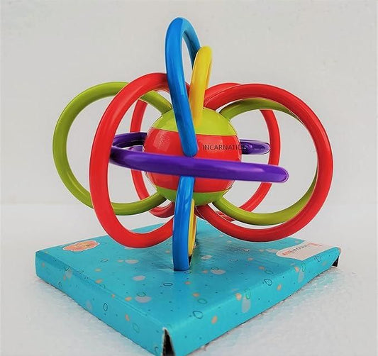 Lefan Sensory Baby Teether Tube Ball Loopi Toy