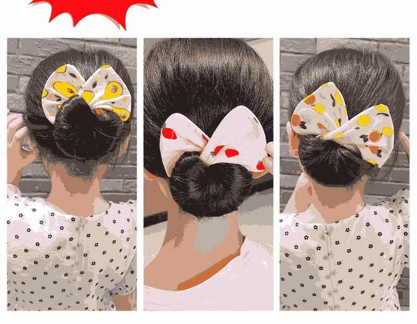 Cartoon Fruits Hair Bands: Colorful Hair Accessories for Girls