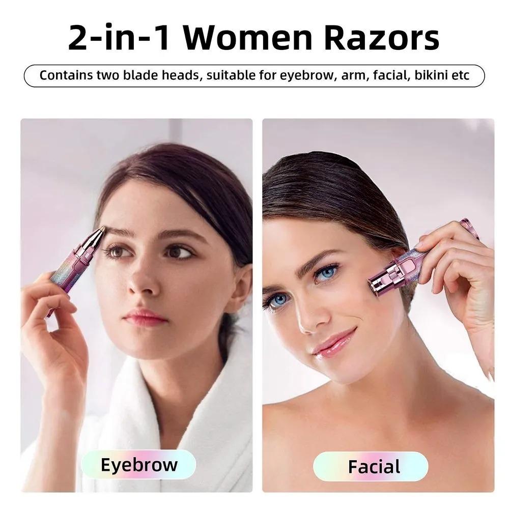 2 in 1 Eyebrow and Hair remover
