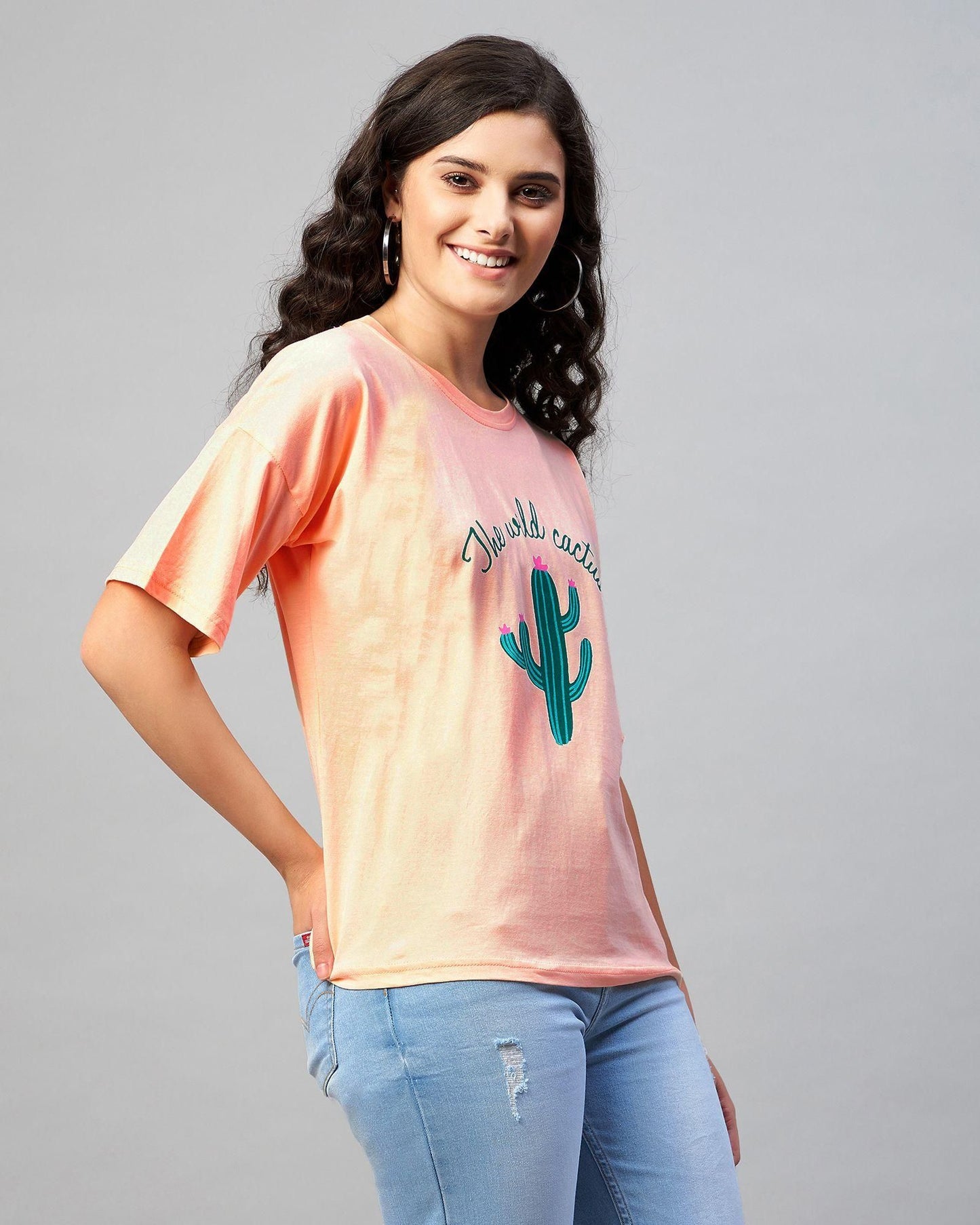 Women's Typographic Half Sleeve Regular T-shirt