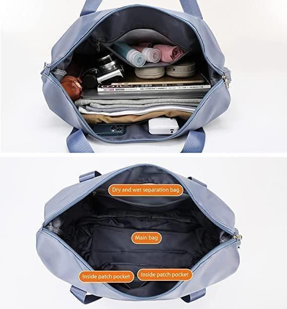 Foldable Polyester Travel Duffel Bag
