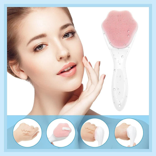 Silicone Facial Cleansing Brush Skin Skin Easy to Clean Scrubber