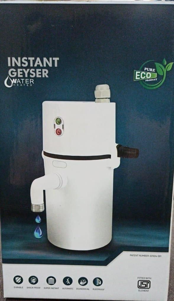 Instant Electric Water Geyser(Random Colours Available)