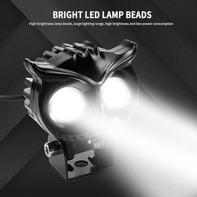 Owl Shape design motorcycle LED Fog light